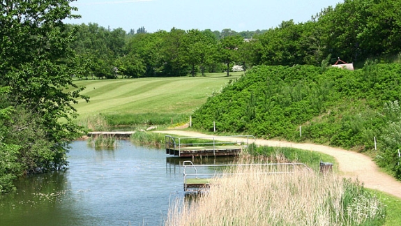 Golfophold nær Holsted